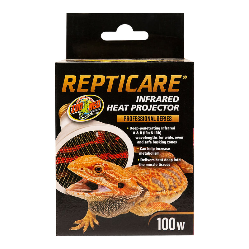 Zoo Med ReptiCare - Infrared Heat Projector - 100 Watt