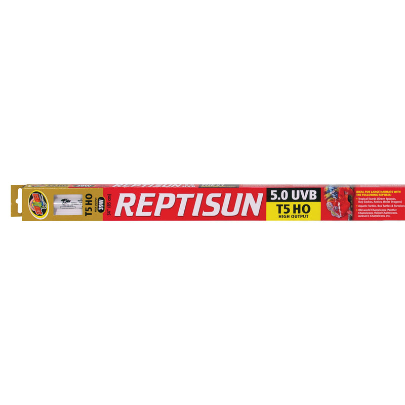 Zoo Med ReptiSun 5.0 T5-HO UVB Fluorescent Lamp - 39 W - 34"