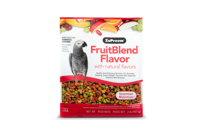 ZuPreem FruitBlend Flavor with Natural Flavors MEDIUM/LARGE BIRDS 2lbs - (907 g)