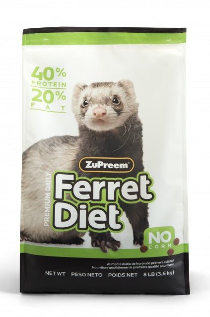 ZuPreem Premium Daily Ferret Diet - 3.6kg - For Digestive Health