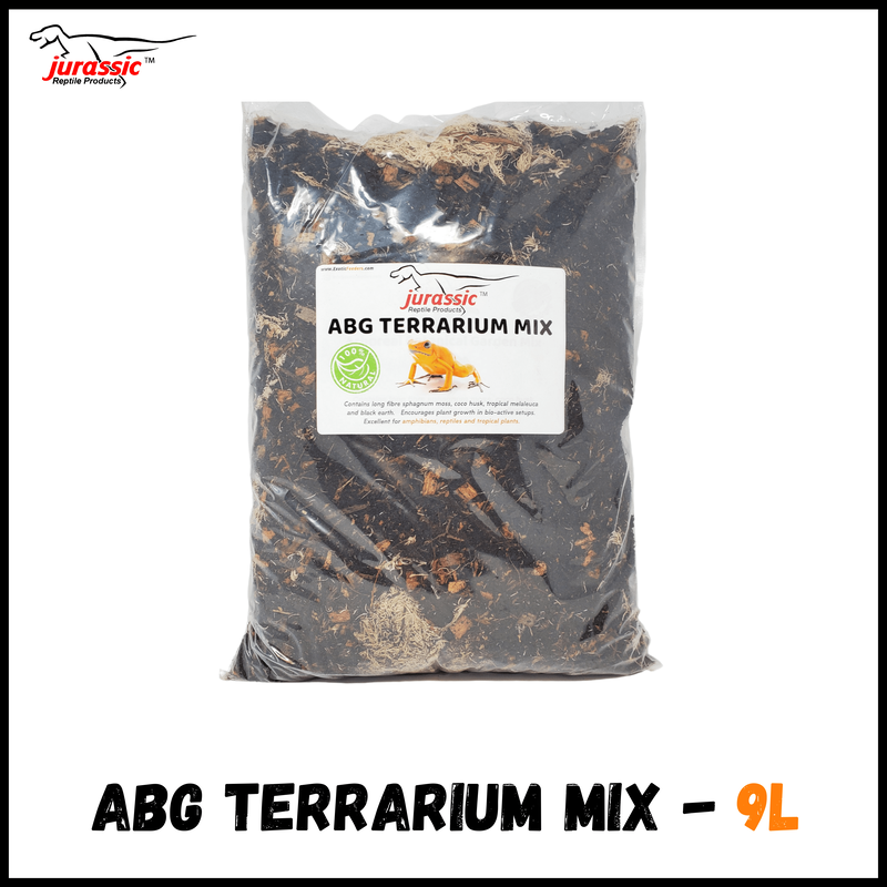 Jurassic ABG Frog Terrarium Mix 9 Litre