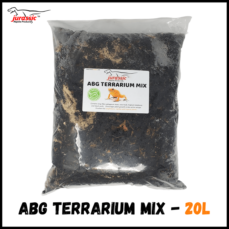 Jurassic ABG Frog Terrarium Mix 20 Litre