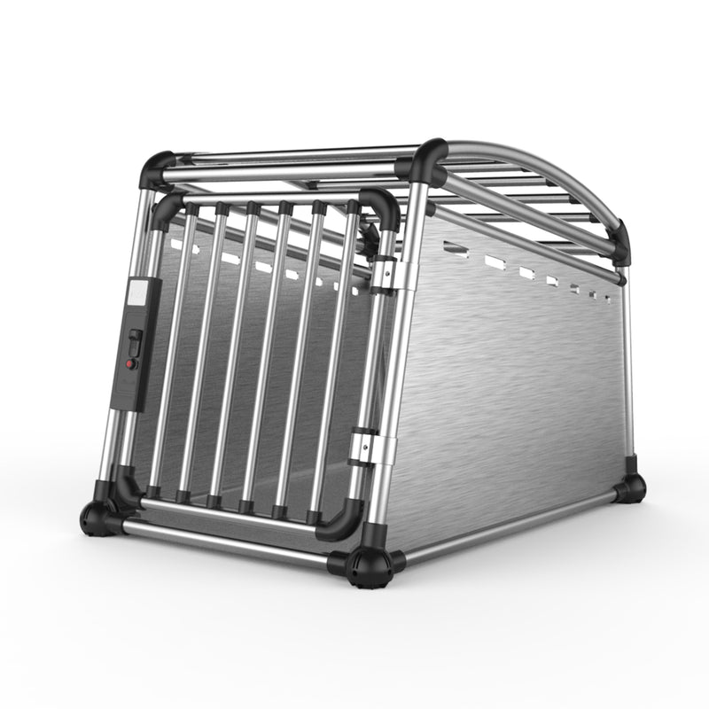 AFP – Travel Dog - Aluminium Travel Crate – Medium - 20.5 x 25.4 x 30.3 in