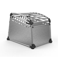 AFP – Travel Dog - Aluminium Travel Crate – Small - 18.9 x 23.4 x 25.2 in