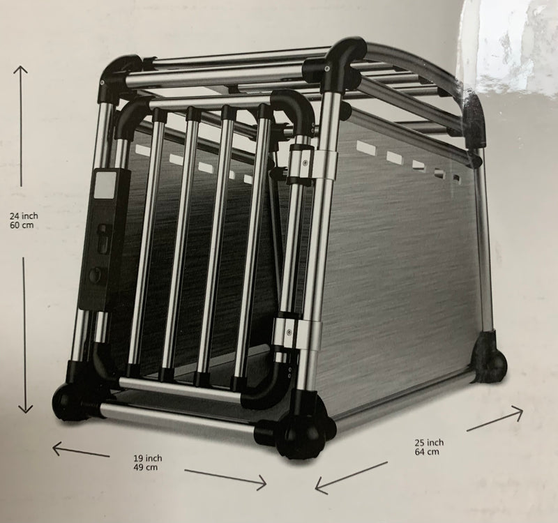 All for paws 2025 travel dog aluminum crate