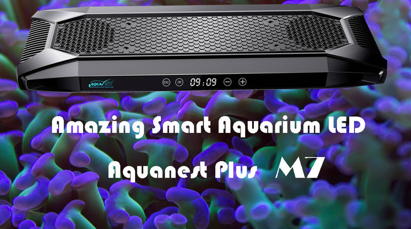 AquaNest Plus M7 Aquarium Light - Black