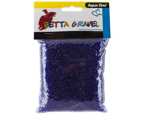 AQUA ONE BETTA GRAVEL GLASS PURPLE 350G