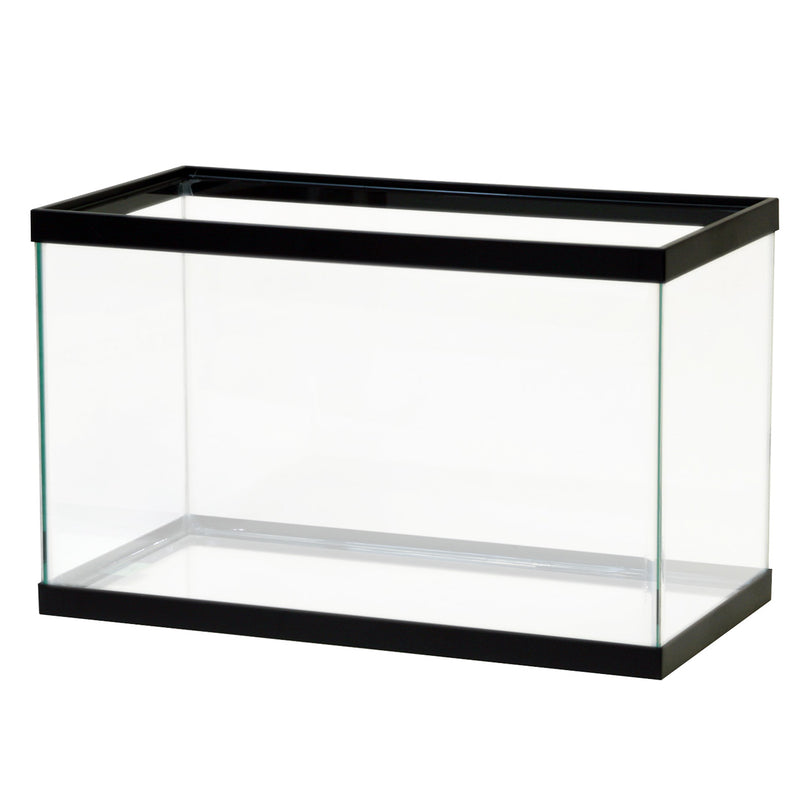 Standard Aquarium - Black Frame - 10 gal - Clear Silicone