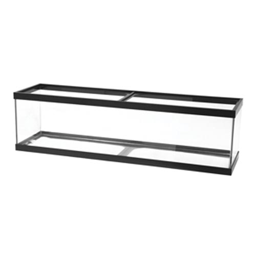 AQUEON Standard Aquarium - Black Frame - 33 gal Long - Clear Silicone