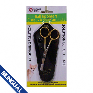 MIRACLE CORP® MIRACLE CARE® BALL TIP SHEARS 4"