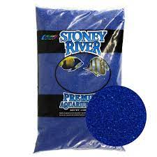 Estes Stoney River Premium Aquarium Sand - Blue - 5 lb