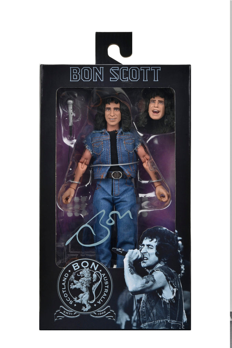 NECA Bon Scott from AC/DC 8" Figure