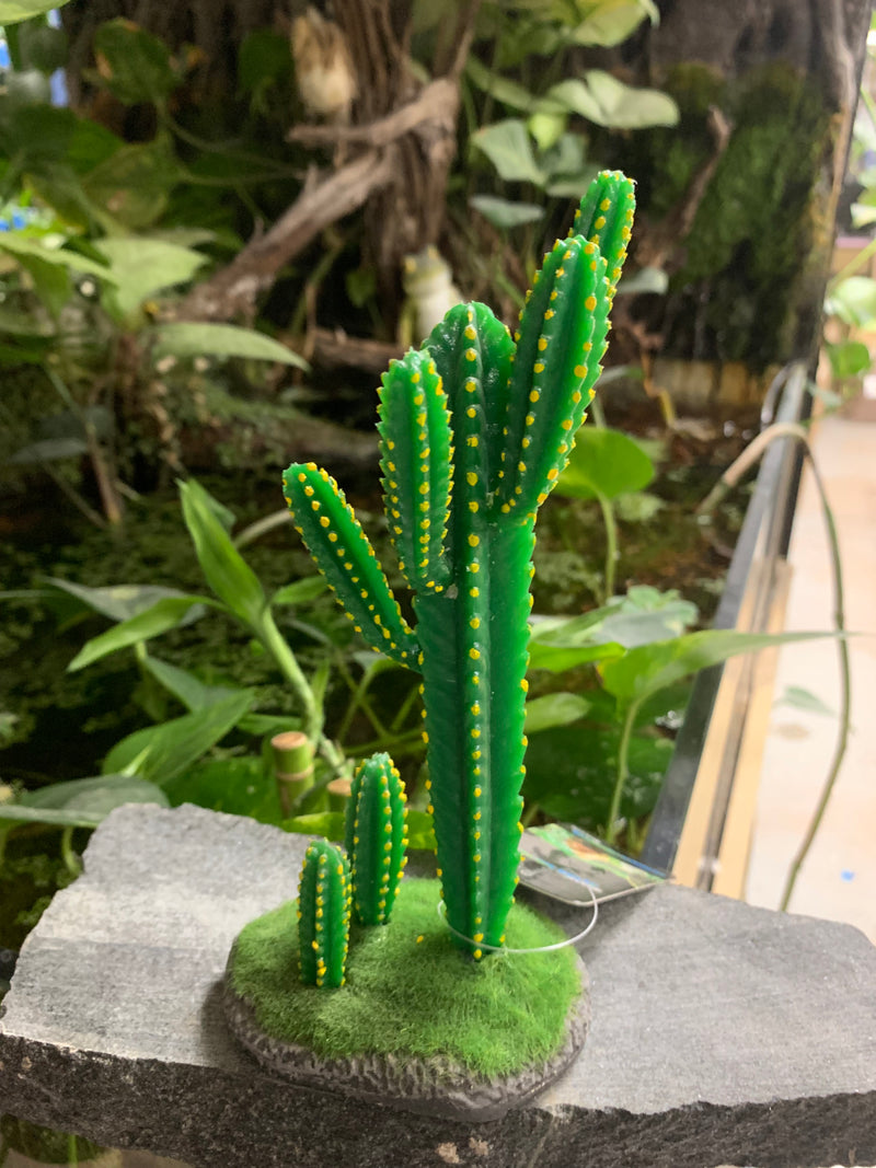 Reptile Prickly Cactus Decoration