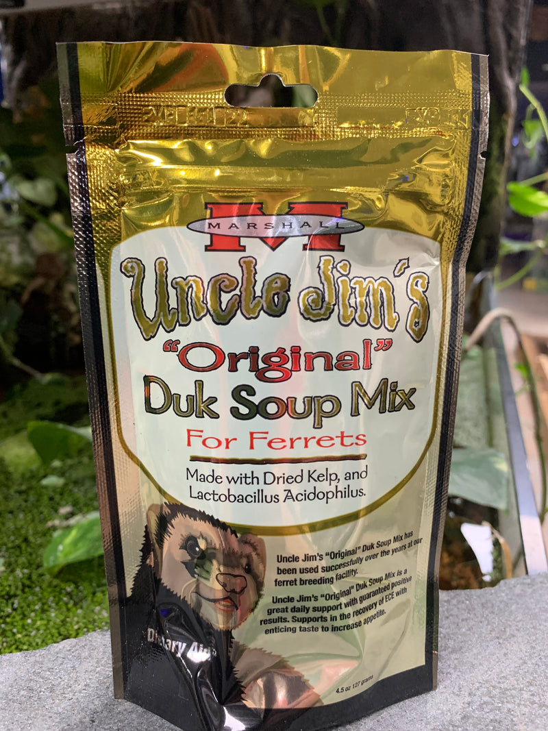 Marshall Uncle Jim's Original Duk Soup Mix for Ferrets - 4.5 oz