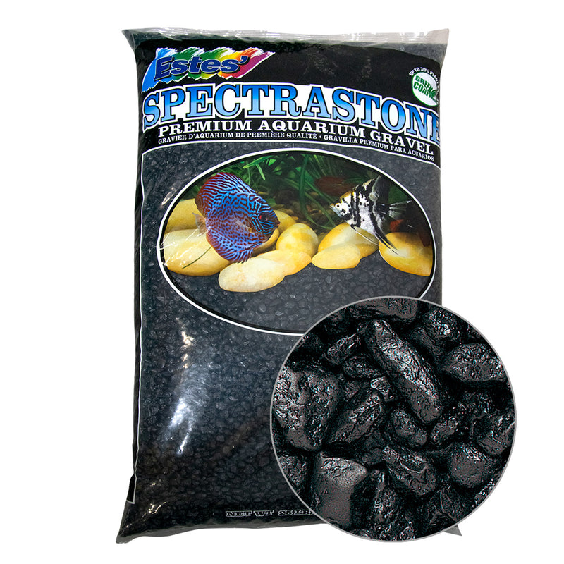 Estes Special Spectrastone Gravel - Black - 25 lb