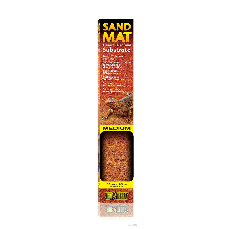 Exo Terra Sand Mat Medium - Desert Terrarium Substrate - 43 x 59 cm