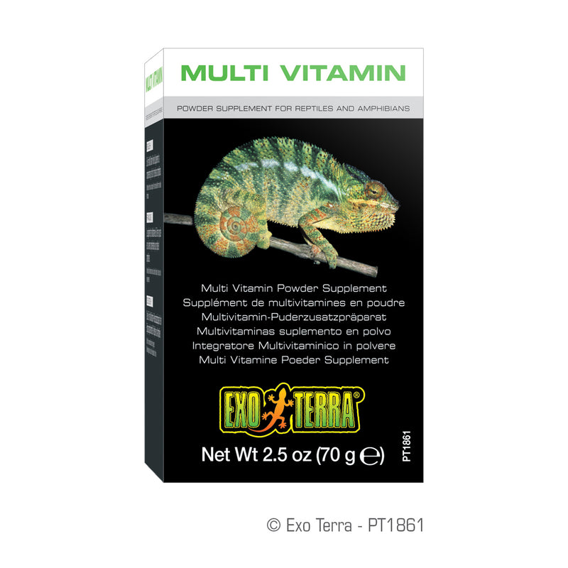 Exo Terra Multi Vitamin Powder Supplement - 2.5 oz / 70 g