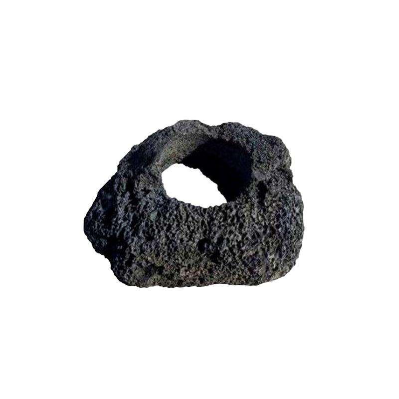 Feller Stone Black Lava Rock Cave - Large