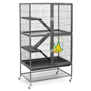 Prevue Hendryx Feisty Ferret Home - Black - 31" x 20" x 54"