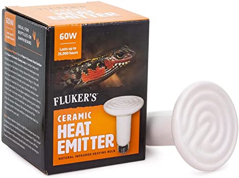 FLUKER'S CERAMIC HEAT EMITTER 60 WATT