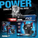 Fluval FX2 High Performance Canister Filter - for Aquariums Up To 175 US Gallons ----