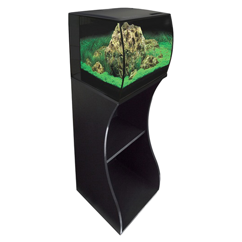 Fluval Flex 57 L/15 US gal Aquarium Black Stand - 41.5 x 36.5 x 75 cm (16.3 x 14.4 x 29.5 in)