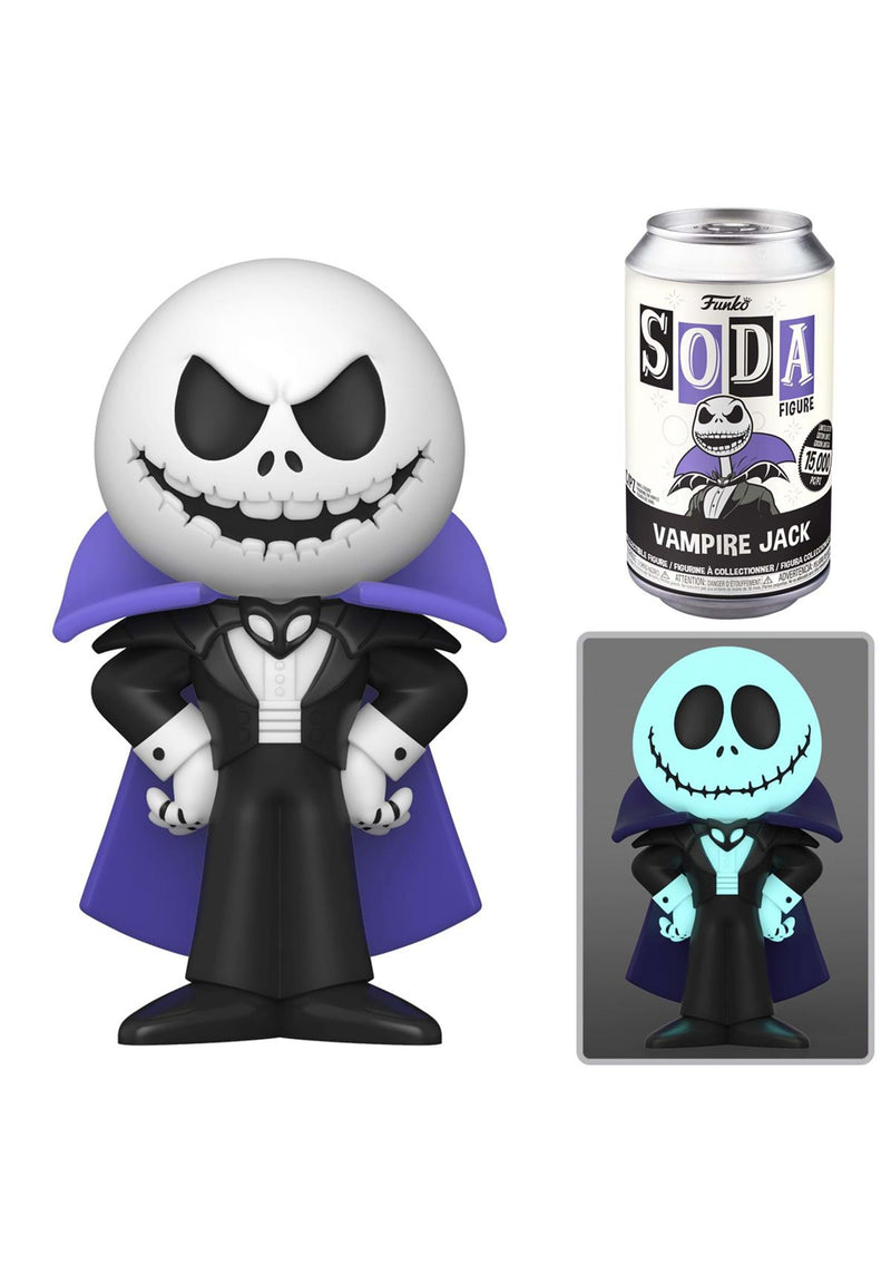 FUNKO Soda  - Nightmare Before Christmas "VAMPIRE JACK" Collectible Figure in a can