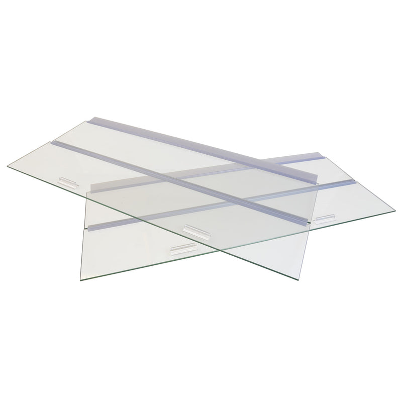 Glass Canopy- Seapora - 72" x 18" with centre brace