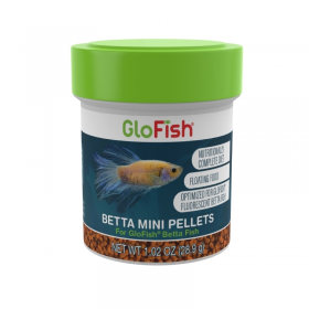 GloFish Betta Mini Pellets 1.02oz/28.9g