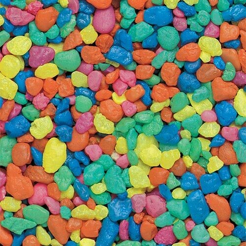 Estes PermaGlo Gravel - Rainbow - 2 lb