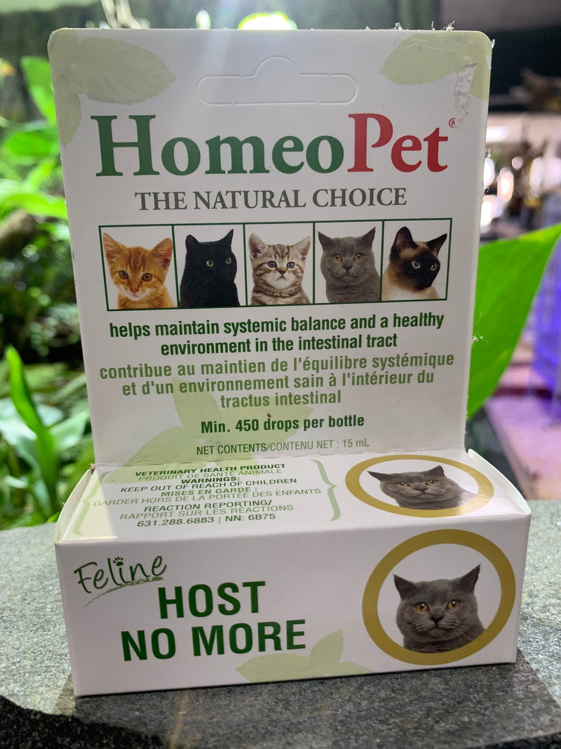 HOMEOPET FELINE HOST NO MORE 15 ML