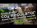 SR AQUARISTIK DUAL STAGE CO2 REGULATOR KIT