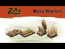 Zilla Micro Habitat - Large Arboreal - 8"L x 6"W x 14"H ~ For Tree Climbing Pets