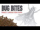 Fluval Bug Bites Betta Formula 30g Slow Sinking Pellet ~ Insect Larvae High Protein Diet