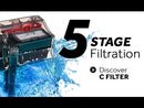 Fluval C3 Power Filter - For 20 to 50 Gallon Aquariums - 5 Stage Filtration