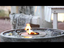 Aquascape FIRE FOUNTAIN - 24" Diameter Basin - Self-Contained Fire & Water Feature