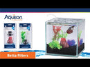 Aqueon Betta Filter With Natural Plant