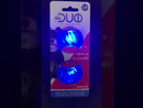 Zeus Duo Ball Dog Toy with Flashing LED - Small - 2 pack - 5 cm (2 in)