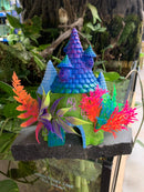 Marina iGlo Ornament - Fantasy House with Plants - 20 cm (8 in)