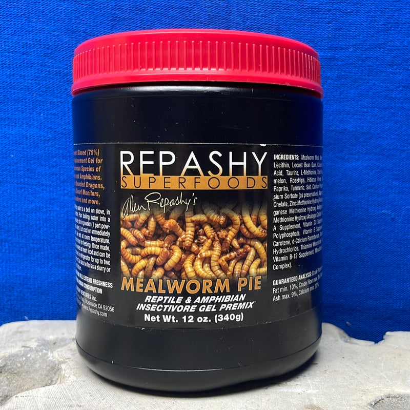 Repashy Superfoods - Mealworm Pie - Insectivore Gel Premix 340g