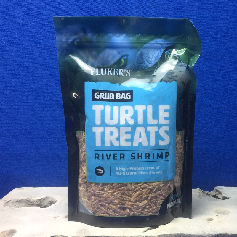 Fluker's Grub Bag Turtle Treats River Shrimp 170g - Natural High Protein Treat