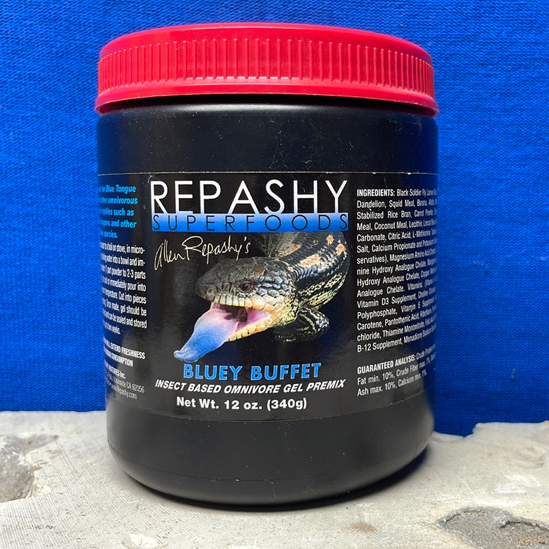 Repashy Superfoods - Bluey Buffet - 340g - Insect Bases Omnivore Gel Premix