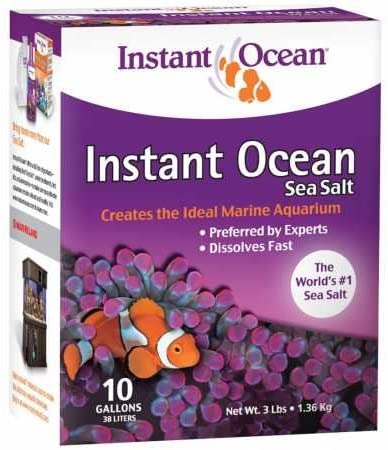 Instant Ocean Sea Salt - 1.36 kg (3 lb) - Box