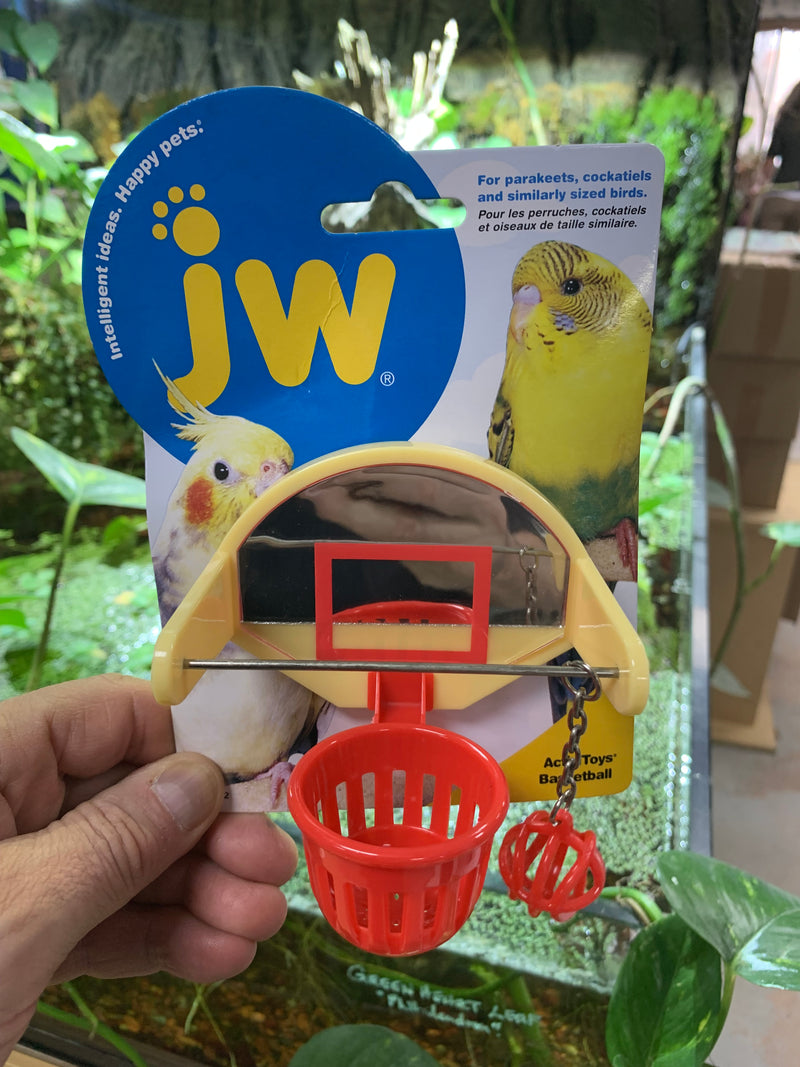 JW® ACTIVITOY BIRDIE BASKETBALL BIRD TOY