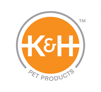 K&H Pet Products Thermal-Bowl Outdoor Heated Dog Bowl Blue 96 Ounces