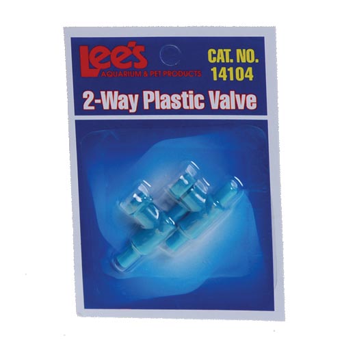 Lee's Two-Way Plastic Valve - 2 pk