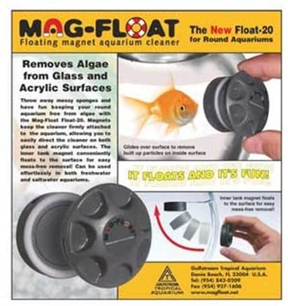 Mag-Float 20 Round Fishbowl Aquarium Cleaner