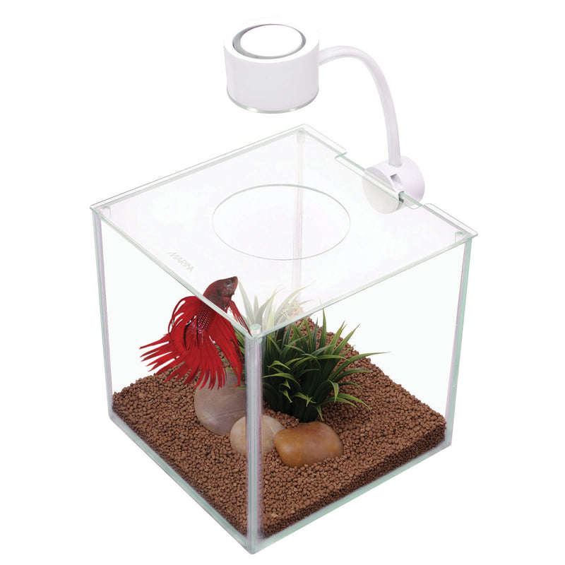 Marina CUBUS Glass Betta Kit - 3.4 L (0.9 U.S. gal)