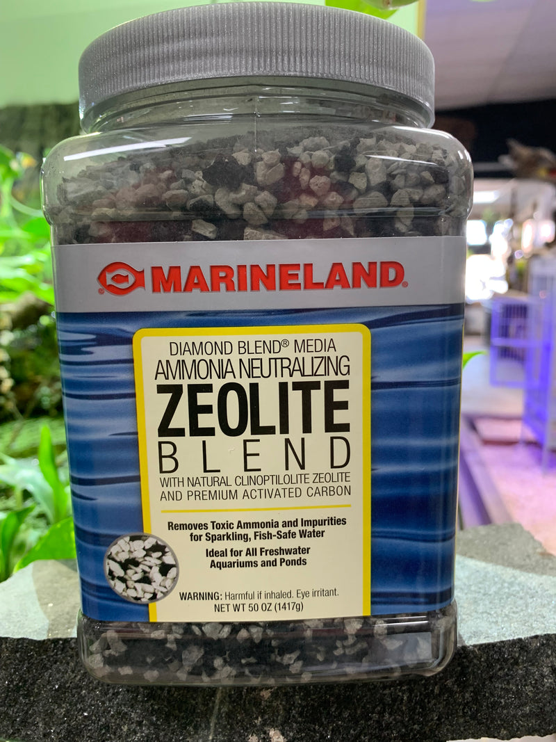 MARINELAND Premium Zeolite Blend Ammonia Neutralizing Blend  50 oz. (1417g)