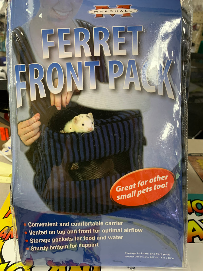 Marshall Pet Products FP-370 Front Pack for Transporting Ferrets,